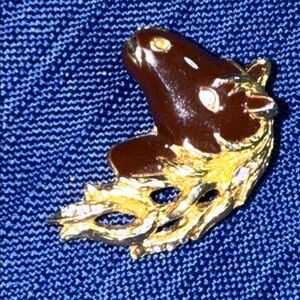 1960s Attwood and Sawyer horse head brooch